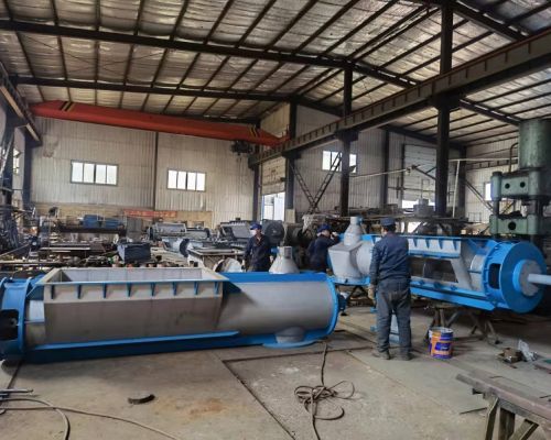 Alimentador de parafuso de carb&oacute;n con forno de coque de 7,63 m