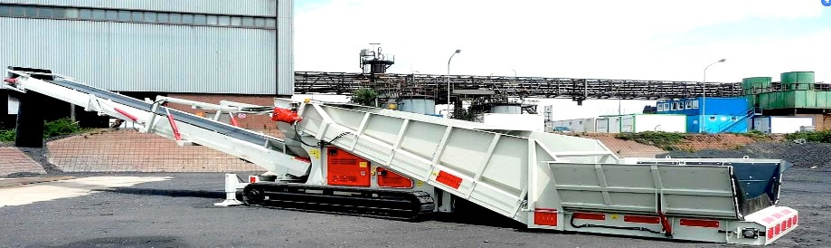 JXLD-1000 Crawler Type Mobile Unloading Stacker